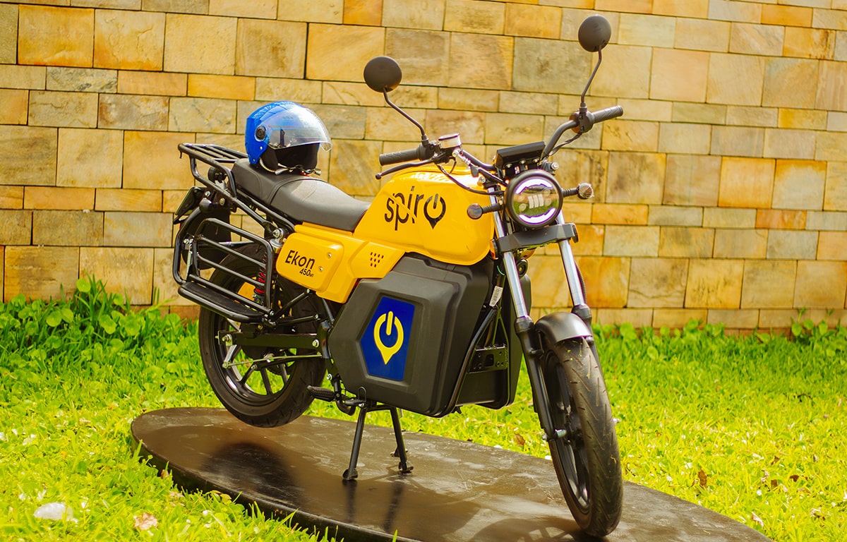 Image d'illustration : Moto électrique © Spiro
