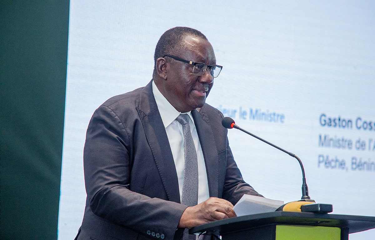 Gaston Cossi Dossouhoui, Ministre de l’Agriculture, de l’Élevage et de la Pêche du Bénin © Présidence Bénin