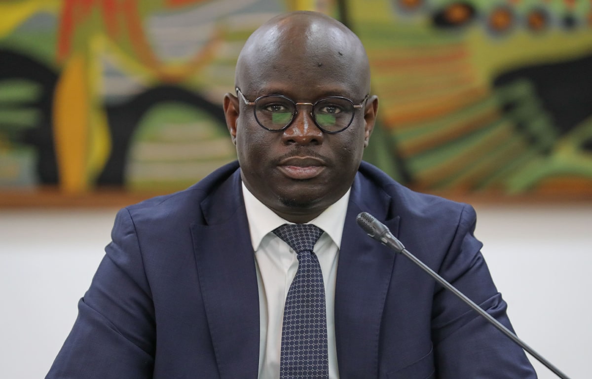 Cheikh Diba, Ministre des Finances et du Budget du Sénégal