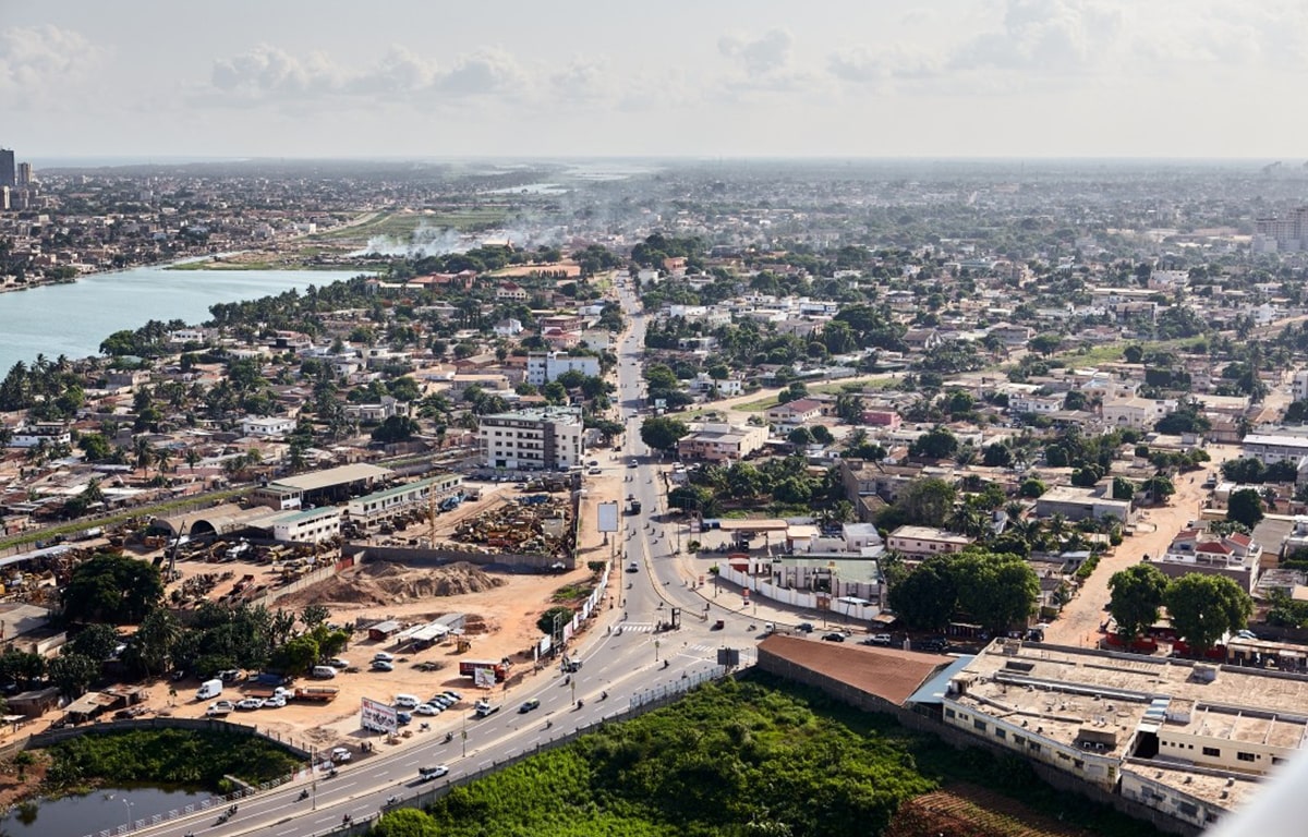 Image d'illustration, centre ville Lomé.
