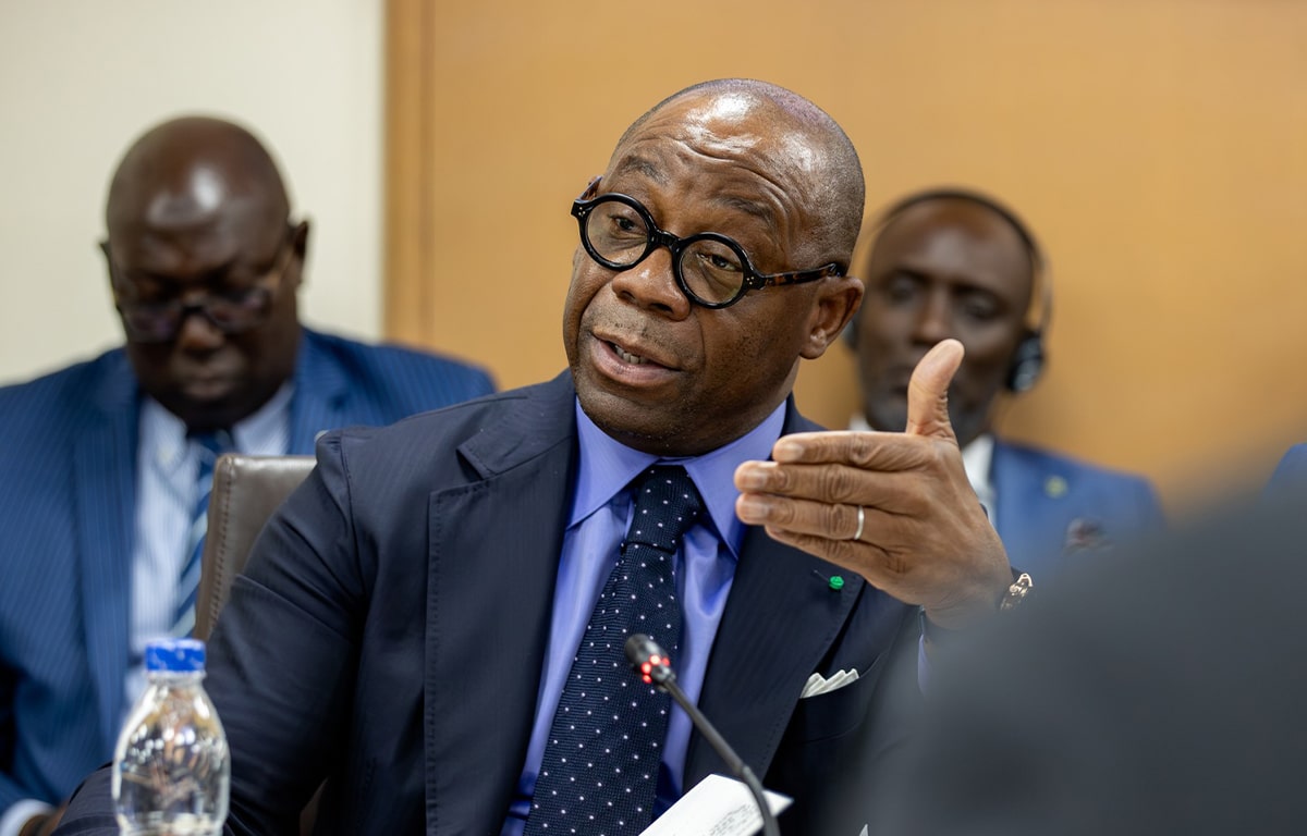 Serge Ekue, président de la BOAD