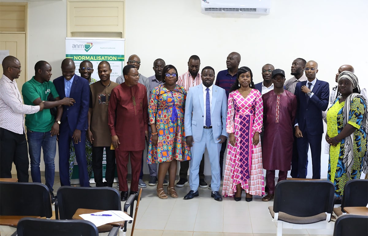 Les participants à l’atelier de redynamisation des comités techniques sectoriels de l’ANM, tenu les 17 et 18 décembre 2025 à la CCI Bénin-Région Abomey