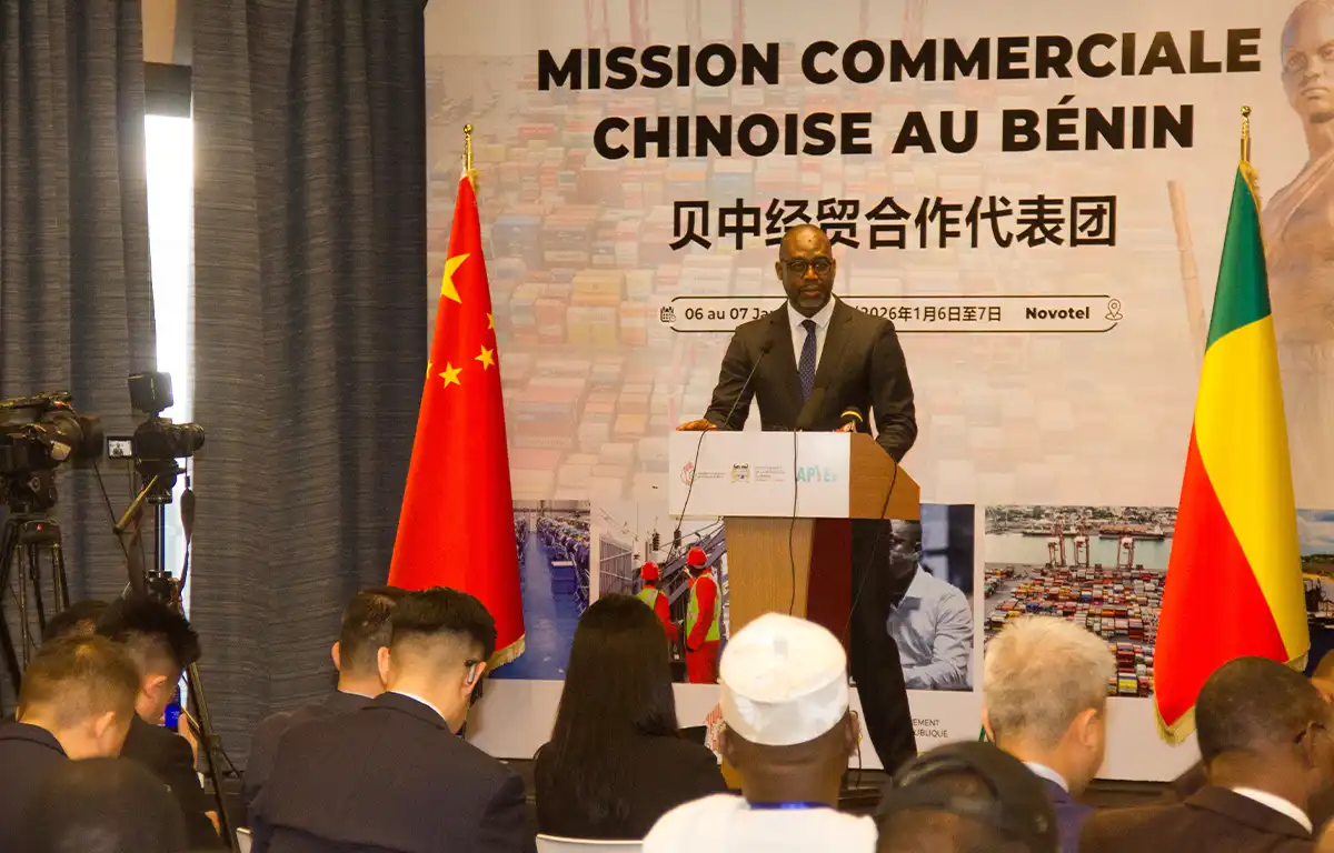 Franck Adjagba, ambassadeur du Bénin en Chine