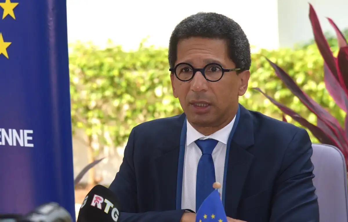 Xavier Sticker, ambassadeur de l’Union européenne en Guinée