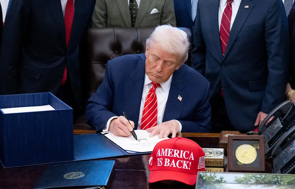 Donald Trump, président des Etats-Unis d'Amérique
