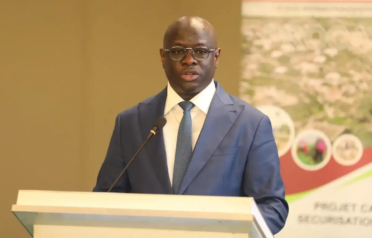 Cheikh Diba, ministre des Finances et du Budget du Sénégal