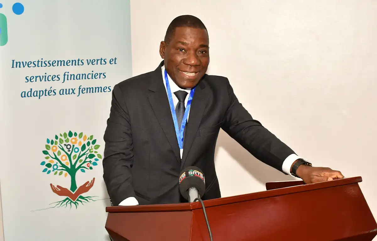 Nicolas Ahouissoussi, directeur général du FNDA
