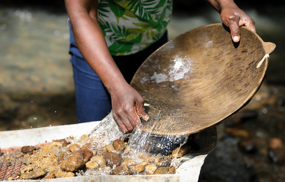 Orpaillage artisanal au Mali