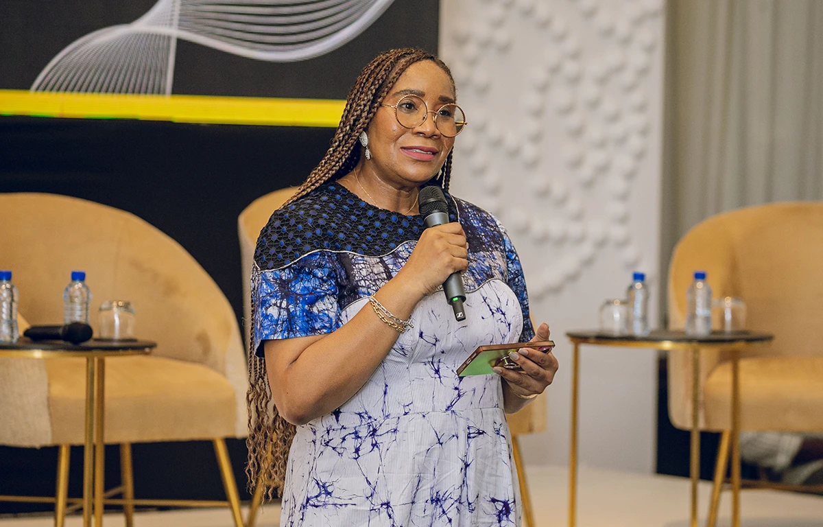 Uche Ofodile, directrice générale de MTN Bénin lors de la cérémonie de clôture de CEO of the day 2026