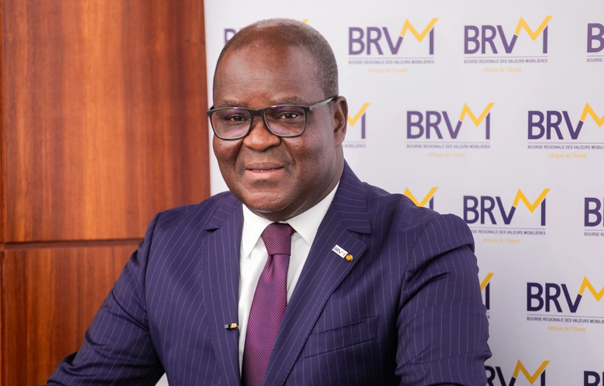 Dr Edoh Kossi Amenounve, directeur général de la BRVM