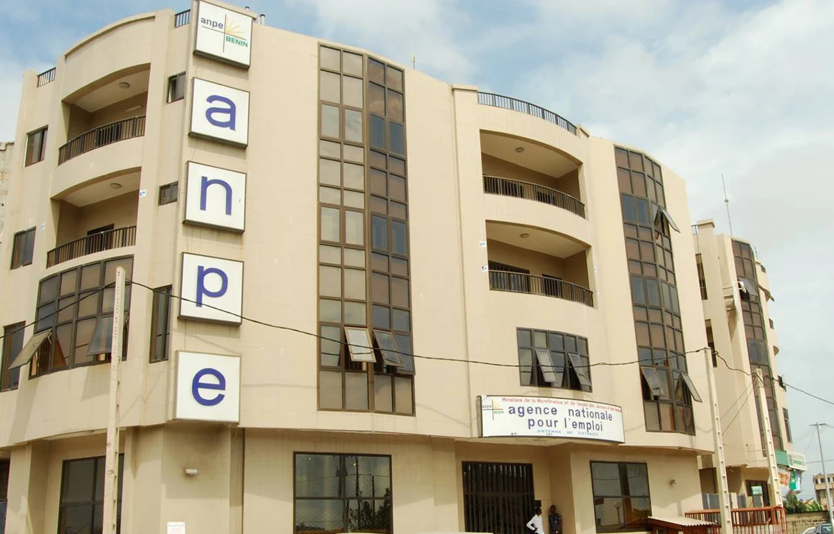 Siège de l'Agence Nationale pour la Promotion de l'Emploi au Bénin (AnpE)