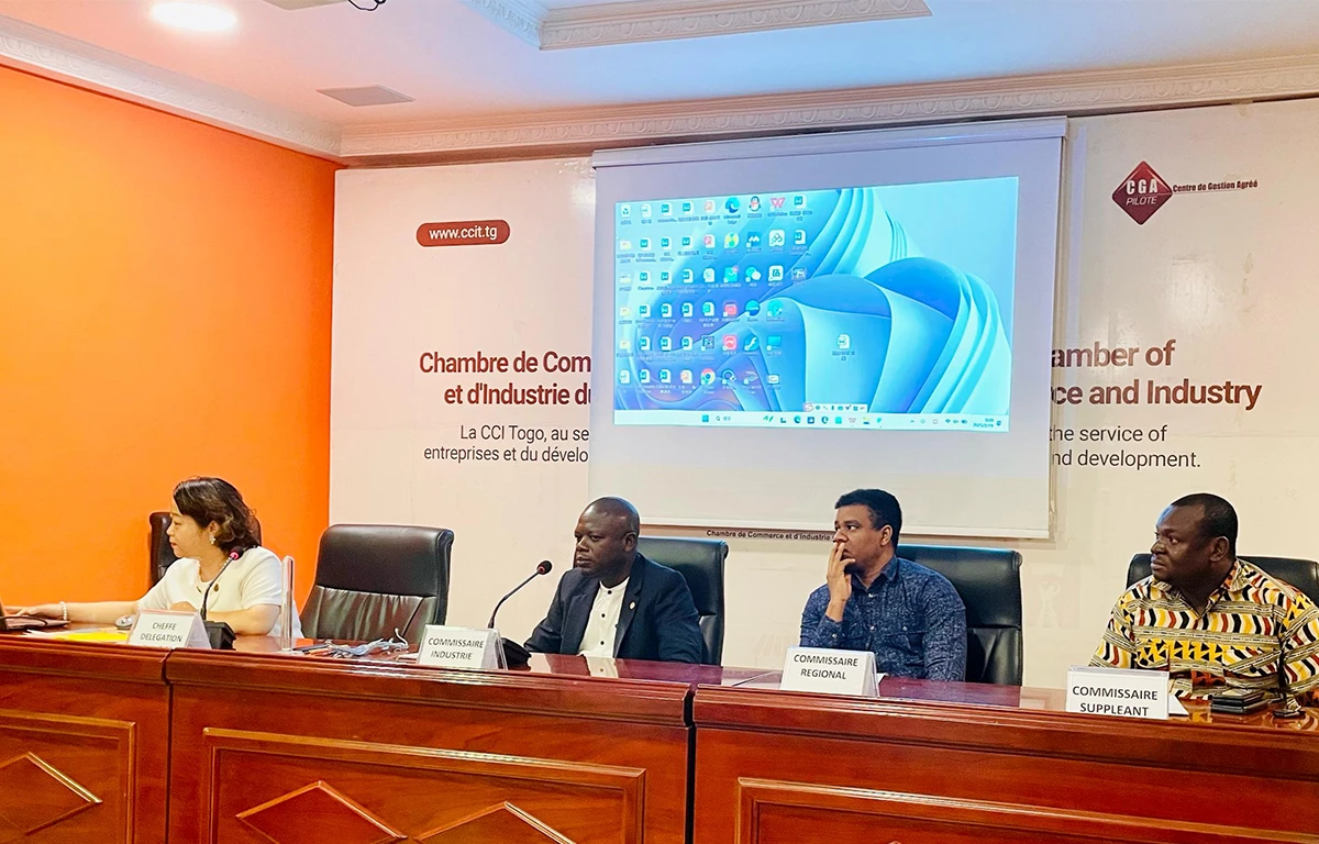 Des opérateurs économiques togolais en Chine avec l'appui de la CCI-Togo