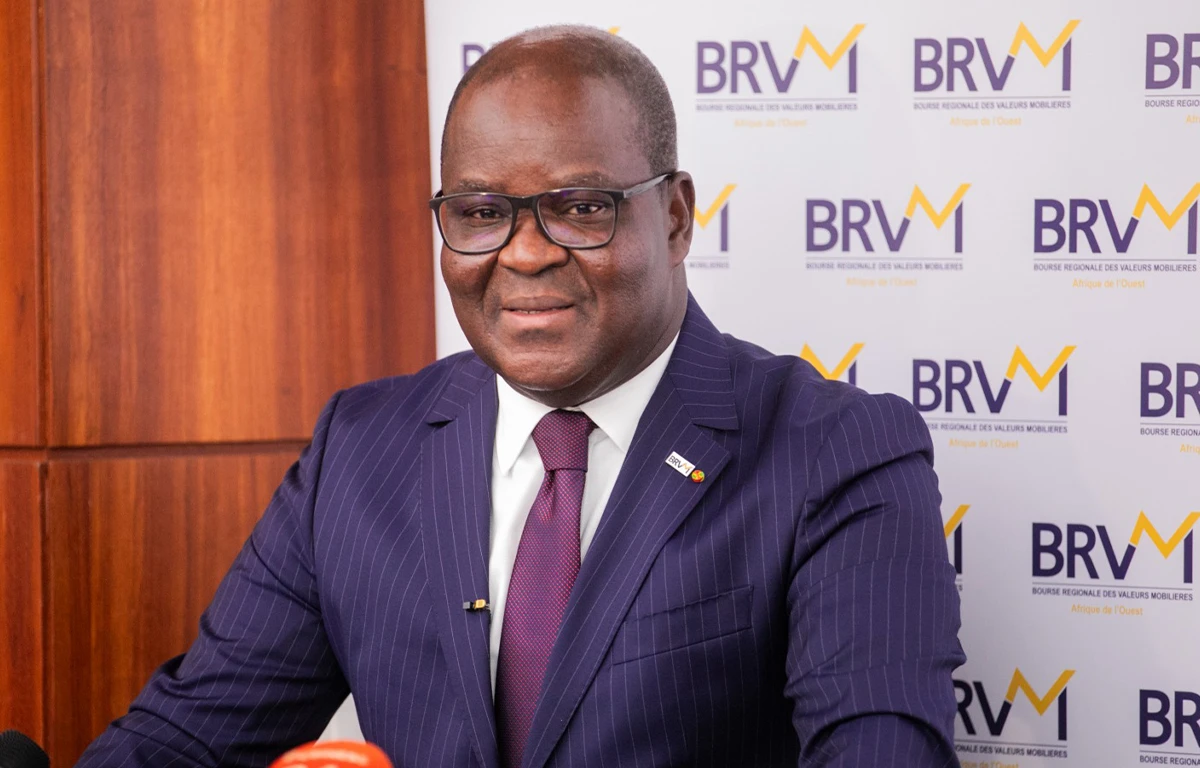 Dr Edoh Kossi Amenounve, directeur général de la BRVM