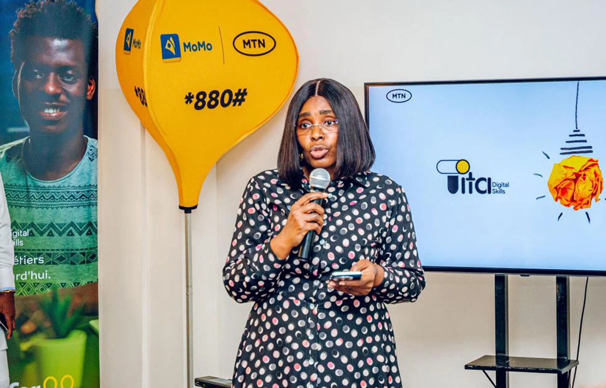 Enyota Djomeda, directrice générale de la Fondation MTN