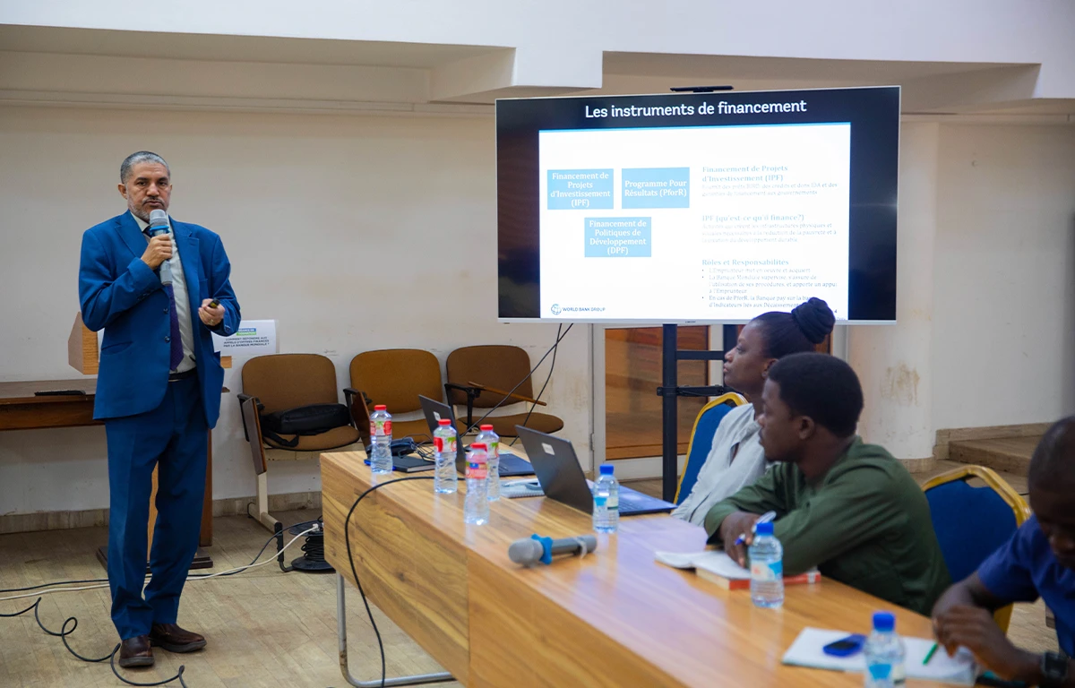 Image d'illustration - Atelier sur les instruments de financement à la CCI Bénin
