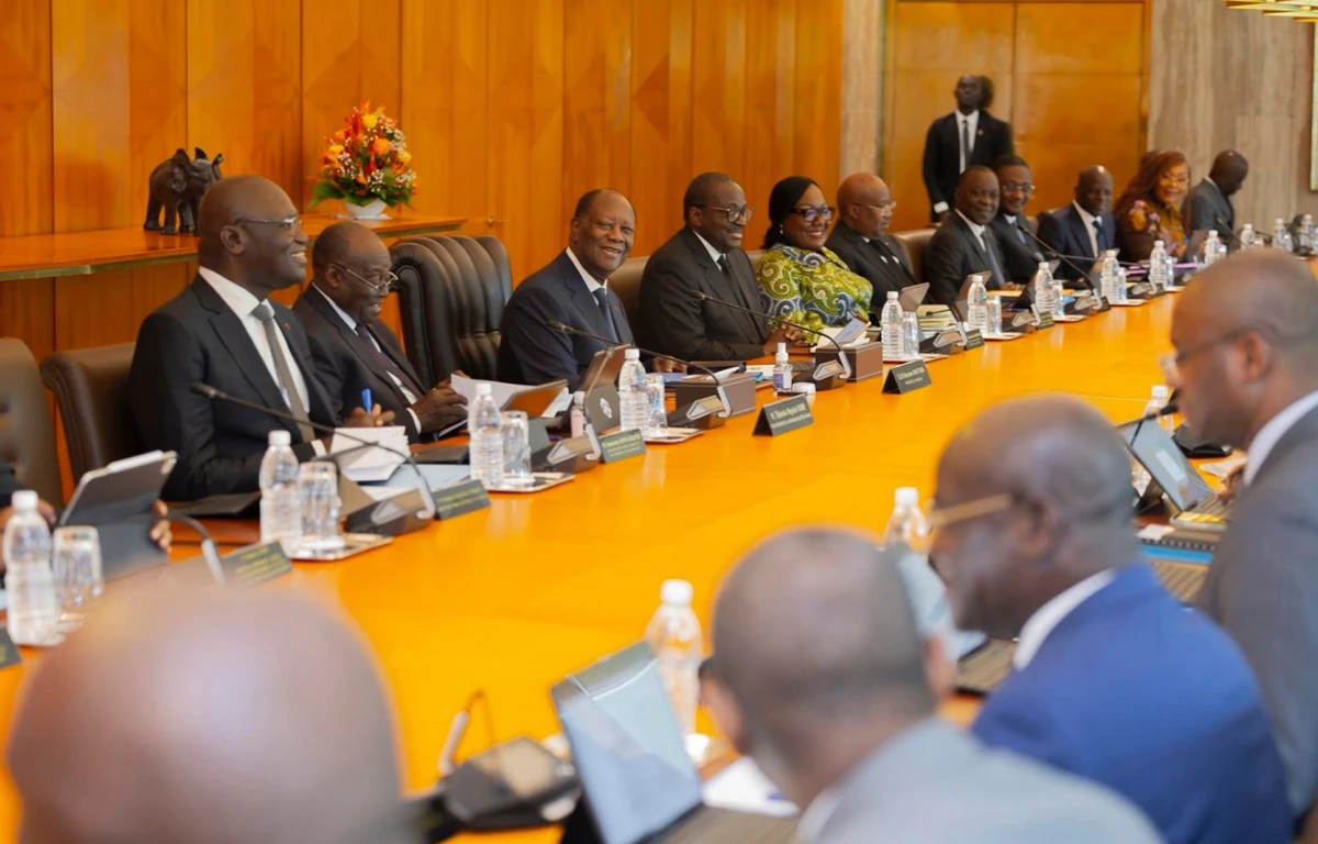Image d'illustration- Conseil des Ministres sous la présidence d'Alassane Ouattara.