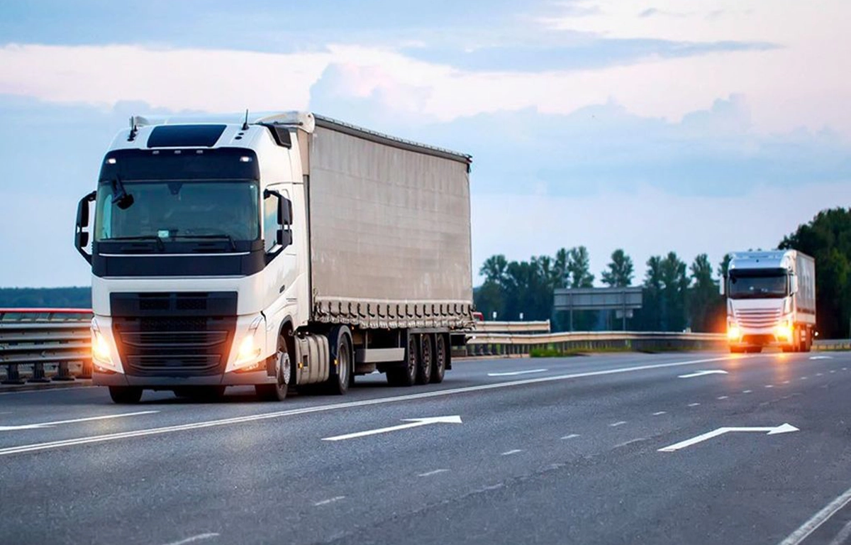 Image d'illustration : le secteur du transport routier de marchandises