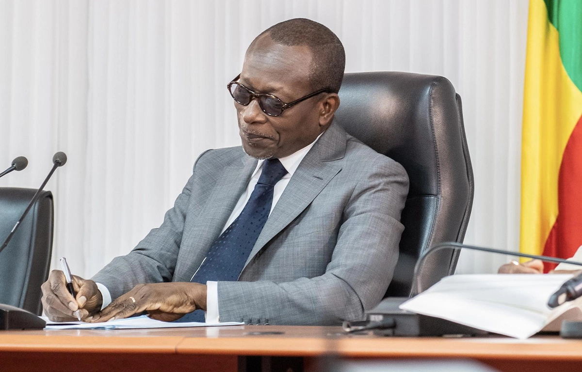 Patrice Talon, président de la République du Bénin