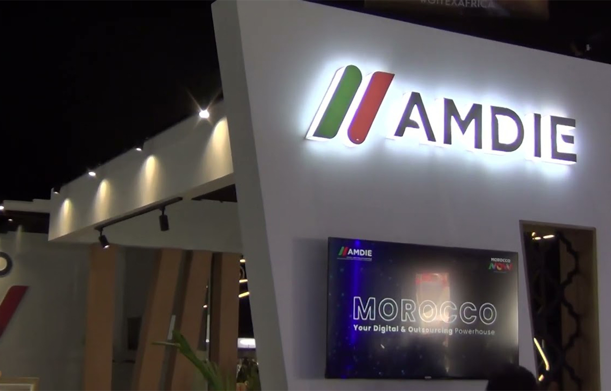 Logo de l'Agence marocaine de développement des investissements et des exportations (AMDIE).