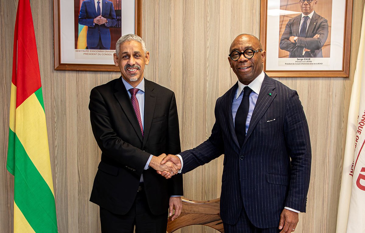 BOAD-BAD : Serge Ekué reçoit Sidi Ould Tah à Lomé