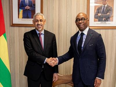 BOAD-BAD : Serge Ekué reçoit Sidi Ould Tah à Lomé