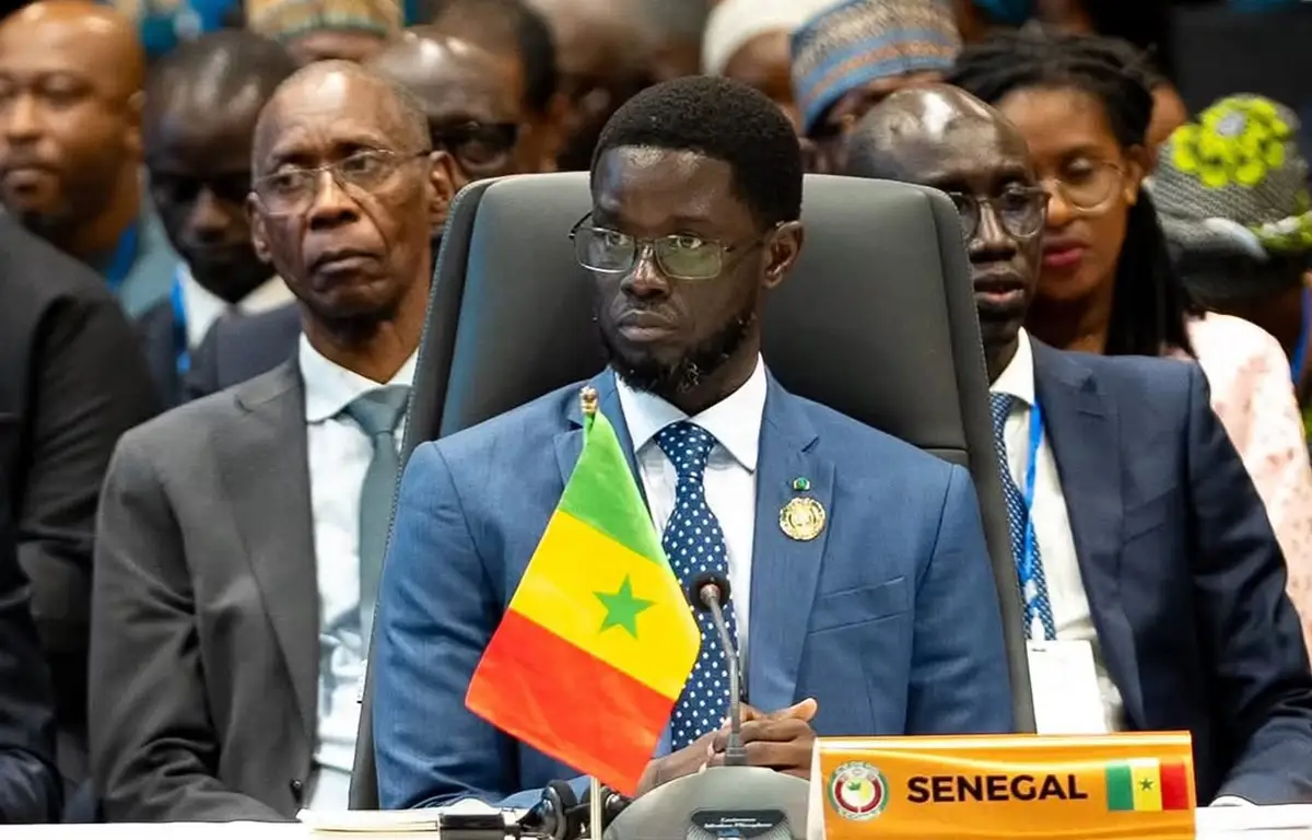 Bassirou Diomaye Faye, président de la République du Sénégal et actuel président de la CEDEAO
