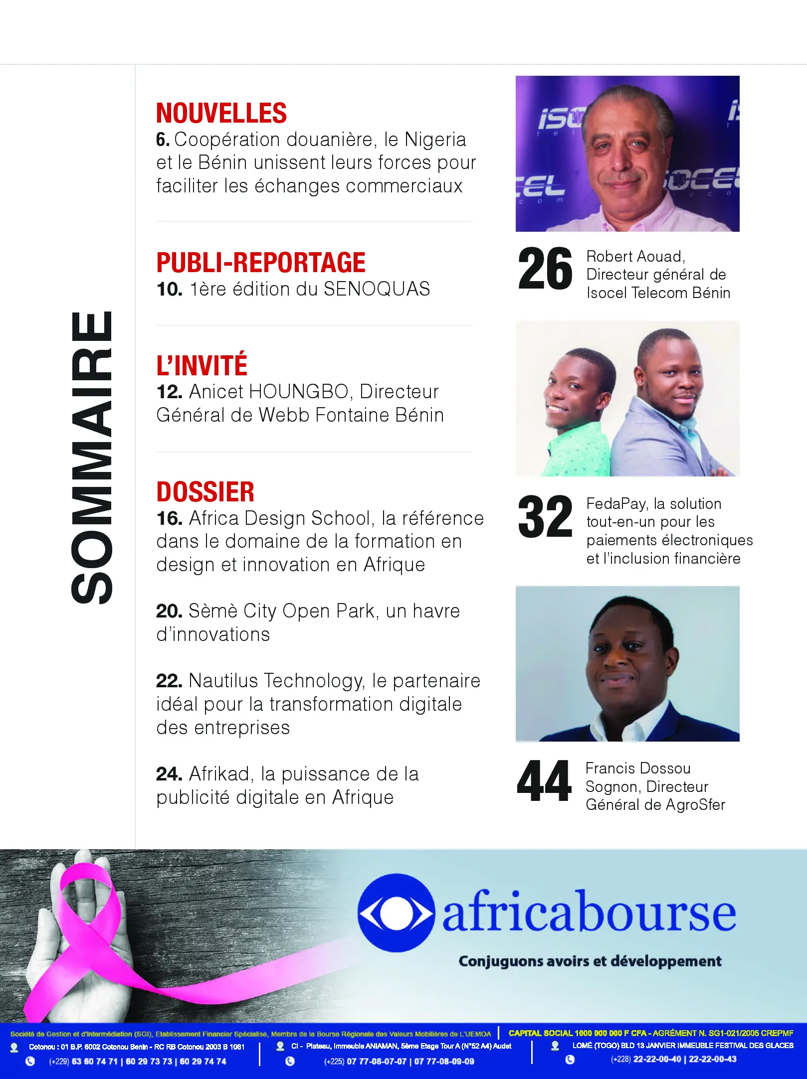 Page 4 du sommaire