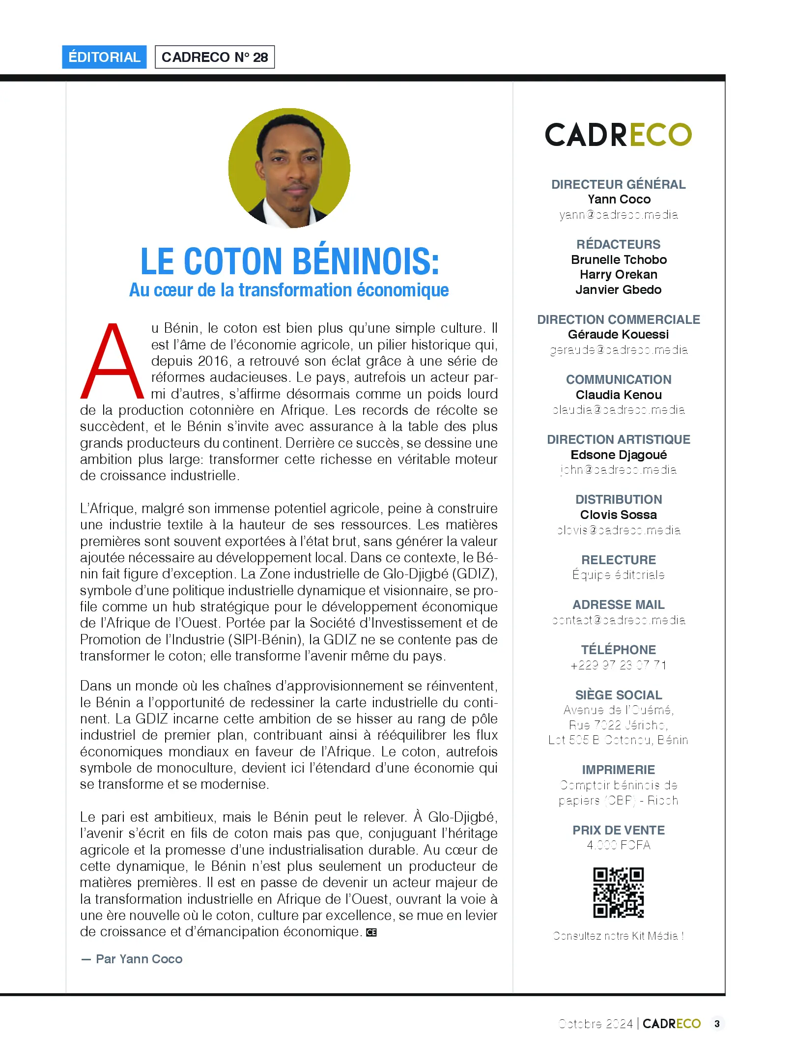 Page 3 du sommaire