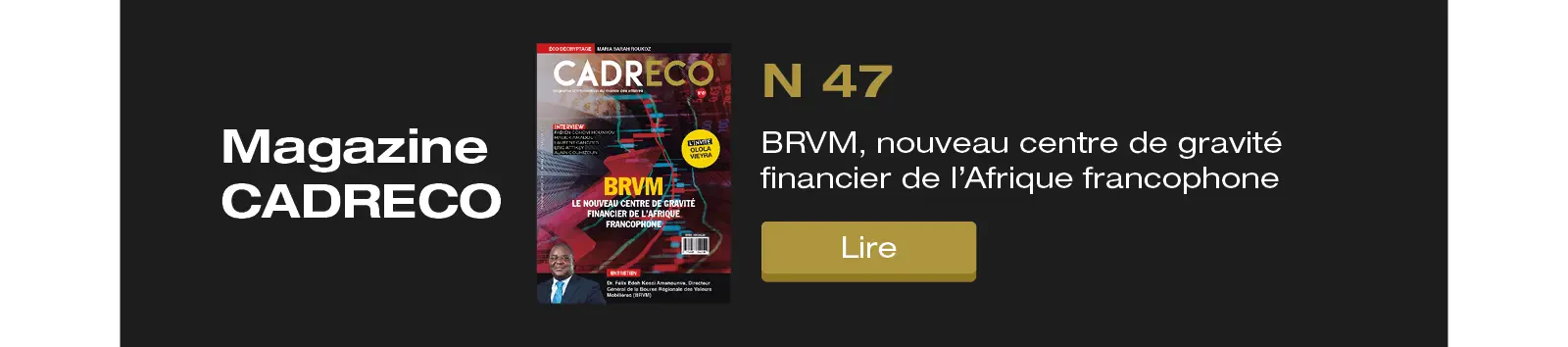 Publicité - CADRECO